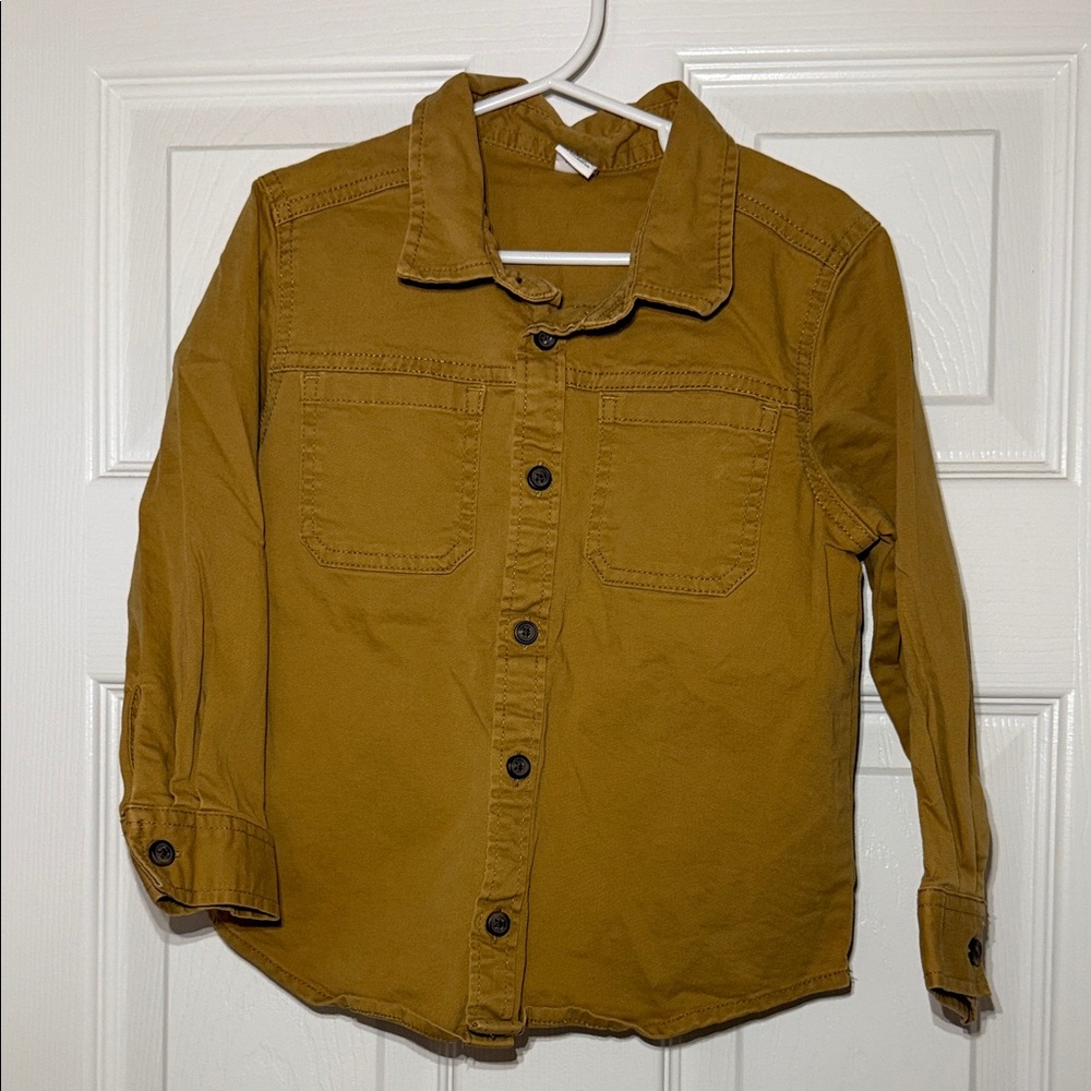 Old Navy Kids Mustard Jean Jacket